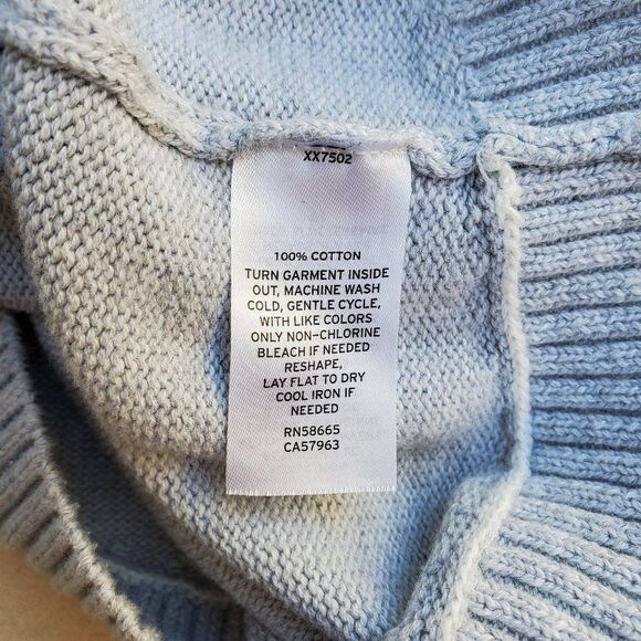 Tucker + Tate long sleeve sweater with a bunny rabbit on the front - Picture 7 of 7